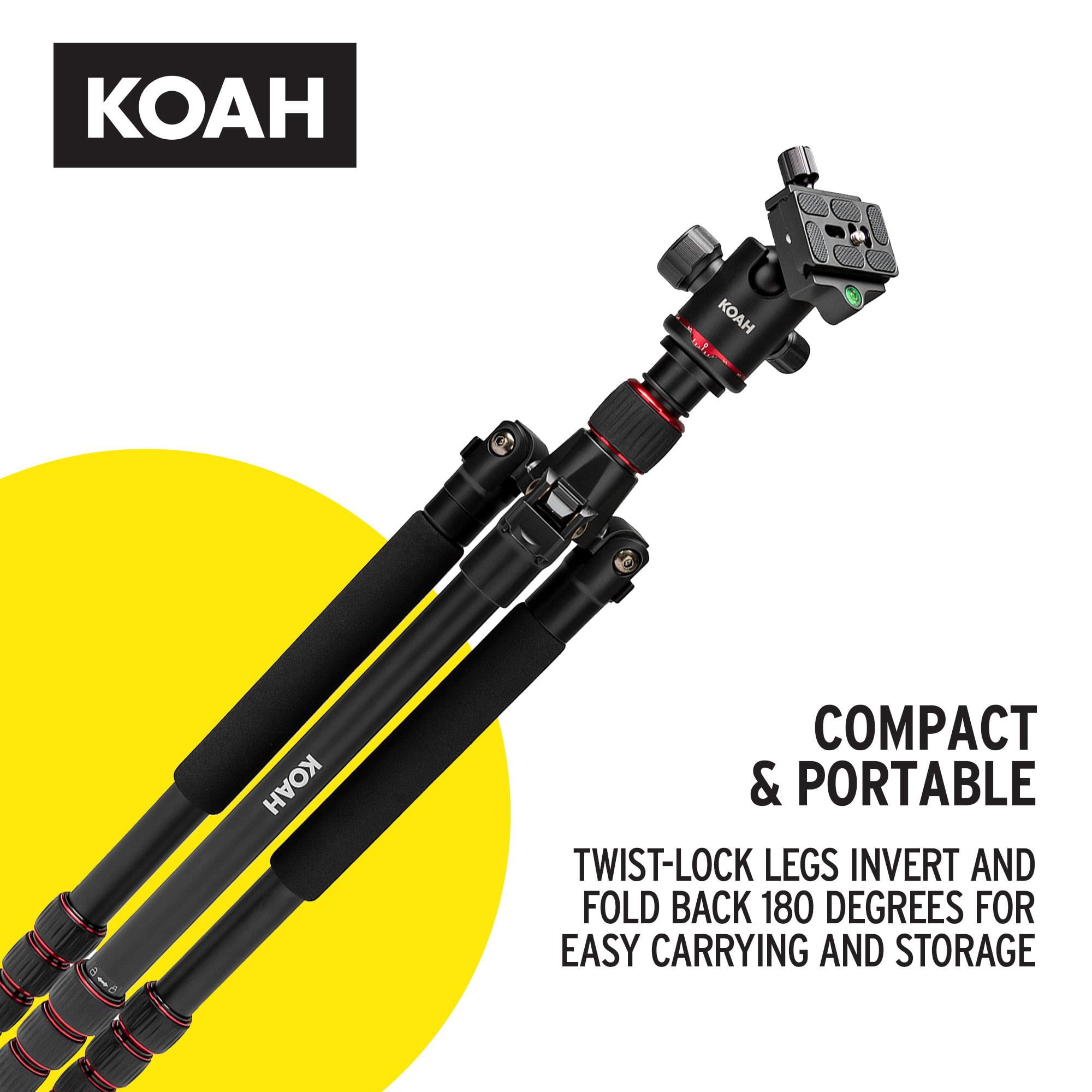 KOAH Perihelion Professional 5' Camera Tripod with 360-Degree Ball Head