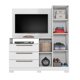 thumbnail image 2 of Mueble para tv Amazona - Blanco WEIK Amazona, 2 of 4
