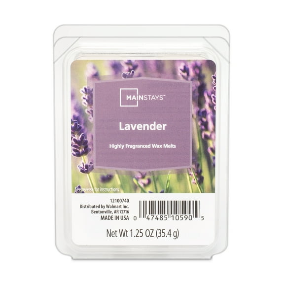 Mainstays Lavender Scented Wax Melts, 1.25 oz