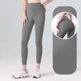 thumbnail image 6 of FJUCHAI Workout Leggings Yoga Pants Women Seamless High Waisted Yoga Leggings Tights S-XXXL, 6 of 9