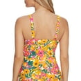 thumbnail image 2 of Anne Cole Signature Womens Sunshine Floral Underwire Twist Tankini Top Style-22MT20113 Swimsuit, 2 of 2