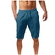 thumbnail image 1 of Pantalones largos de moda para hombre, informales, lisos, con bolsillos, de cintura alta, holgados, hasta la rodilla, 1 of 5