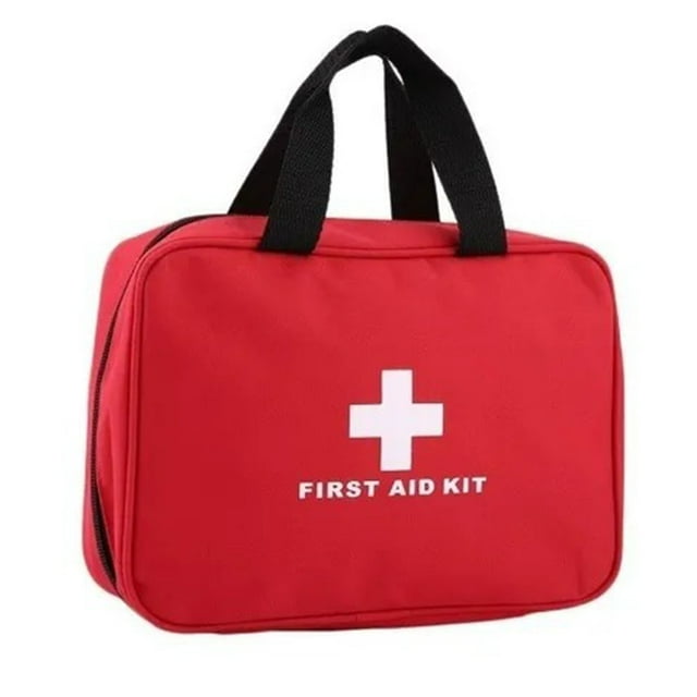 Bolsa de emergencia con cierre de cremallera, bolsa médica de emergencia con asa de transporte, bolsa médica portátil de tela Oxford para exteriores