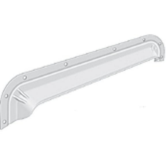 Grace 302100 21" Mill-Finish Aluminum Drip Cap