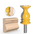 thumbnail image 3 of Woodworking Router Bit Straight Slot Milling Cutter 1/2 Inch Straight Router Bit, 3 of 11
