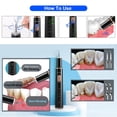 thumbnail image 2 of HLONK Plaque Remover for Teeth - Tartar Remover for Teeth  Dental Calculus Remover Teeth Cleaning Kit with LED Light & 3 Adjustable Modes Black, 2 of 7