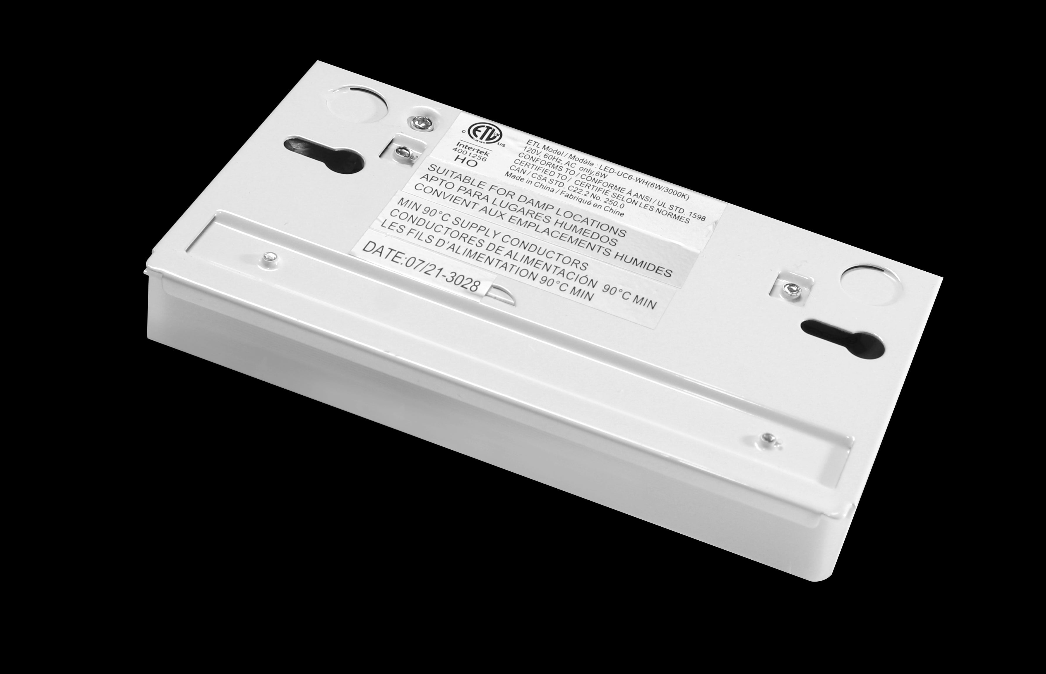 Vivio Lighting 6" LED Under Cabinet Light, Selectable CCT, 480 Lumens