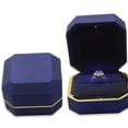 thumbnail image 3 of Typpkmm LED Jewelry Ring with Box Velvet Rubber Necklace Pendant 1 Pcs, 3 of 7