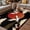 Black, variant on Japanese Style Outdoor Rug for Patio/Deck/Porch, Non-Slip Large Area Rug 5 x 8 Ft, Modern Cranes Cherry Flower Wave Brown Indoor Outdoor Rugs Washable Area Rugs, Reversible Camping Rug Carpet Runner