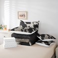 thumbnail image 6 of Homewish Animal Cow Print 7-Piece Twin Bedding Set - Black White Farmhouse, 6 of 8