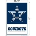 thumbnail image 2 of NFL Dallas Cowboys- Logo 21 Wall Poster, 22.375" x 34", 2 of 4