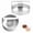 As show, variant on Donut Cutter With Handle, Stainless Steel Round Cutter, Circle Cutter, Multi-Functional Dough Slicing Tool Baking Molds