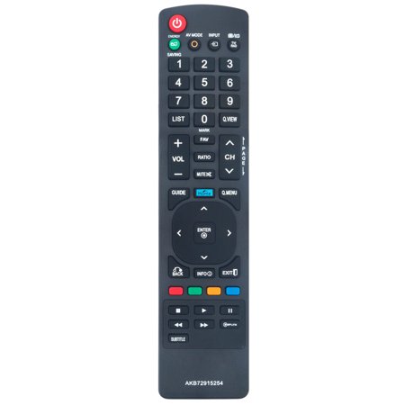 Infared Remote Control AKB72915254 Replace for LG TV 32LV2500 42LV3500 37LV3500 47LV3500 55LV3500