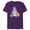 Purple, variant on Disney Princess Sparkle Squad Christmas Holiday Castle - Short Sleeve Blended T-Shirt for Adults - Customized-Dark Heather