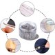 thumbnail image 4 of Clips de papel de metal plateado Brillar surtidos 28 mm 33 mm 50 mm 700 piezas con caja, 4 of 5