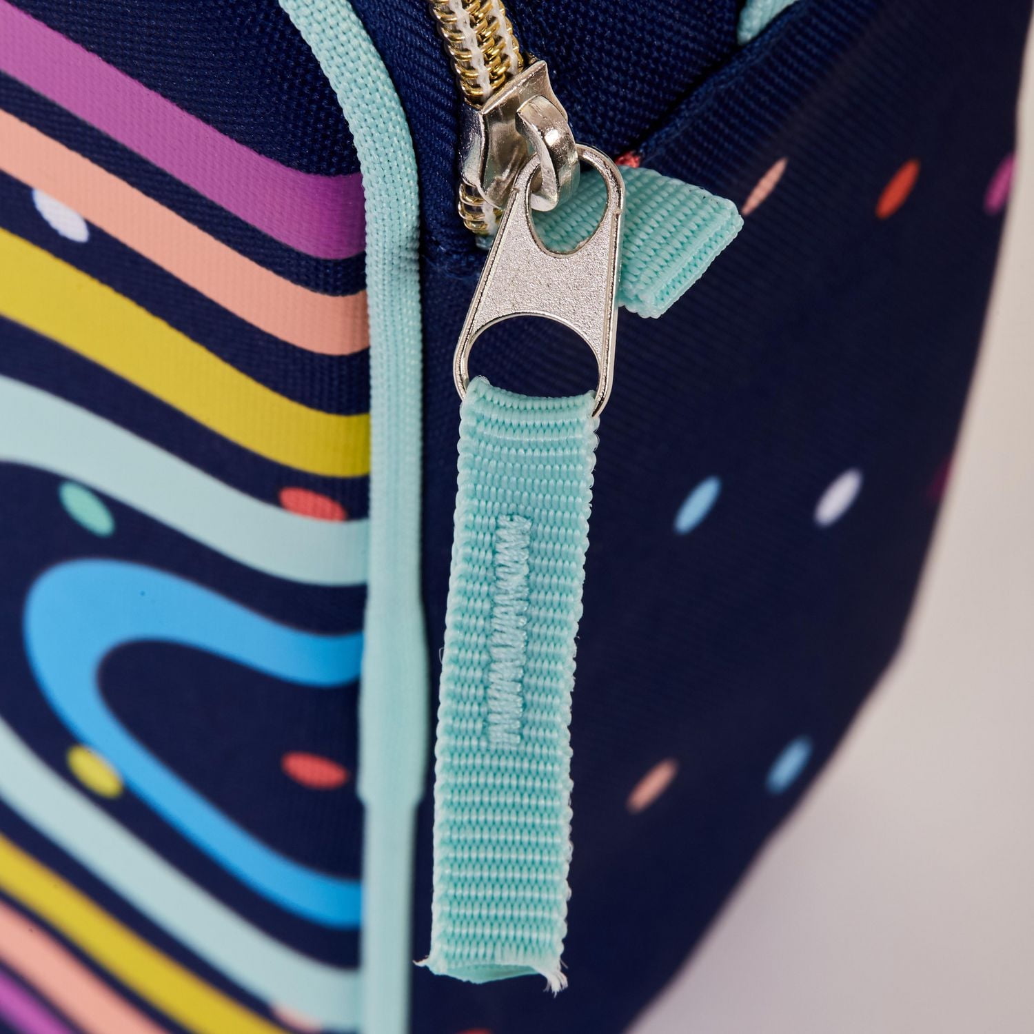 Vertical Insulated Lunch Bag, Rainbow