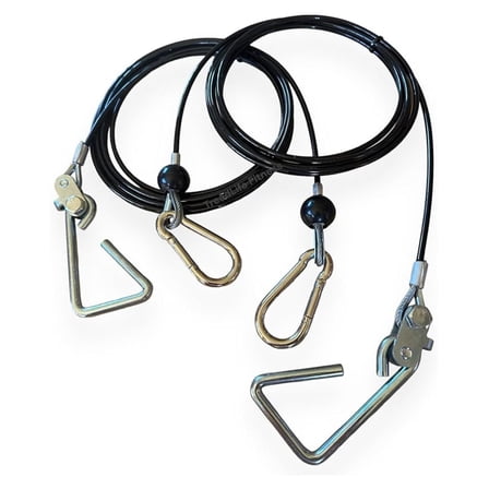 Bowflex Xtreme 2 Cables Replacement - 150.5 Inch Steel Core Cable w/ Hook - Pair for Xtreme 2 SE Home Gyms - Fitness Equipment Accessories