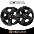 thumbnail image 2 of 17x8 Mamba 581B MR1X Matte Black Wheel 5x5 +6, 2 of 5