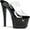 Clear/Black, variant on Women's Pleaser Stardust 702