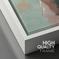 thumbnail image 4 of IDEA4WALL Framed Canvas Print Wall Art Pine Tree Forest Mountain Lake Reflection Nature Art Wilderness Illustrations Decorative Bohemian Multicolor Mid-Century Modern Print - 16"x24" White, 4 of 5