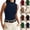 #01 Dark Blue, variant on Womens Mock Neck Tank Tops Summer Ribbed Knit Slim Fit Sleeveless Cami Top Soft Casual Daily Wear Basic Layer Shirts,M,#01 Camel