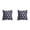 Style-1, variant on 2Pcs 18x18 Inch 4th of July Patriotic Throw Pillow Covers Stars Outdoor Pillowcase - Independence Day Pillow Cases for Sofa Couch Bed - Linen Farmhouse Holiday Cushion