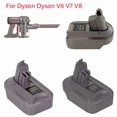 thumbnail image 2 of Adecuado para Batería Makita/Bosch/Dewalt/Milwaukee DM18V678 BMV678 Adaptador de Batería Convertidor para Adaptador de Batería Dyson V6 V7 V8, 2 of 5