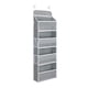 thumbnail image 4 of Organizador de Almacenamiento Soledad Sobre la Puerta 4 Bolsillos Gris, 4 of 9