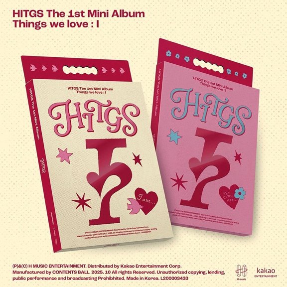 HITGS - [THINGS WE LOVE : I] THE 1ST MINI ALBUM RANDOM Version