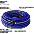 thumbnail image 3 of SmartFlex Air Hose, 3/8 in. x 50 ft., Hybrid, Blue - HSF3850BL2, 3 of 5