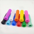 thumbnail image 2 of 100 Pack Metal Straw Lids, Silicone Tips for Standard 0.8cm Wide Stainless Steel Straws (Random Colors, Straw Not Included), 2 of 5