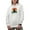 White, variant on I Work Hard So My Cat Can Have a Better Life, Kitty Owner, Parent, Mom or Dad, White Hooded Sweatshirt or Hoodie, 3XL