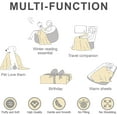 thumbnail image 7 of Yibo Happy 50th Birthday Gifts Blanket Flannel Soft and Comfortable Anti-static Bed Sofa Blanket, 7 of 7