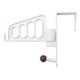 thumbnail image 1 of 1Pc Home Hanger Hook Durable Door Clothes Hook Hat Hanger Home Supply (White), 1 of 3