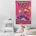 thumbnail image 5 of Invader Zim Tapestry Luxury Wall Hanging Tapestries Decoration For Living Room Bedroom Dormitory Mural Blanket Wall Art Tapestry, 5 of 8