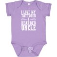 thumbnail image 3 of Inktastic I Love My Tattooed & Bearded Uncle Boys Baby Bodysuit, 3 of 5