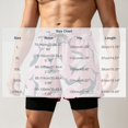 thumbnail image 3 of MYAOYI Mens Shorts Quick Dry 2 in 1 Running Shorts Printed Swim Trunks with Pockets, 3 of 6