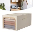 thumbnail image 4 of Clothes Storage Bin,Clothes Storage Bag 50L Clothing Storage Box L Clothes Storage Bin Convenient Use, 4 of 10