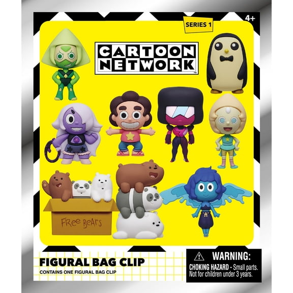 Cartoon Network by Cartoon Network Characters Figural Bag Clip Keychain, Random, 1