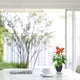 thumbnail image 3 of Artificial Flower Fake Plants Calla Lily Faux Small Potted Plant With Pot Fake Bonsai Flower For Home Office (white), 3 of 5