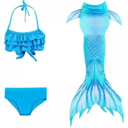 

BULLPIANO Swimming Girls Swimsuit Princess Bikini Set Bathing Suits Swimsuit Bikini Set 2-10 Years
