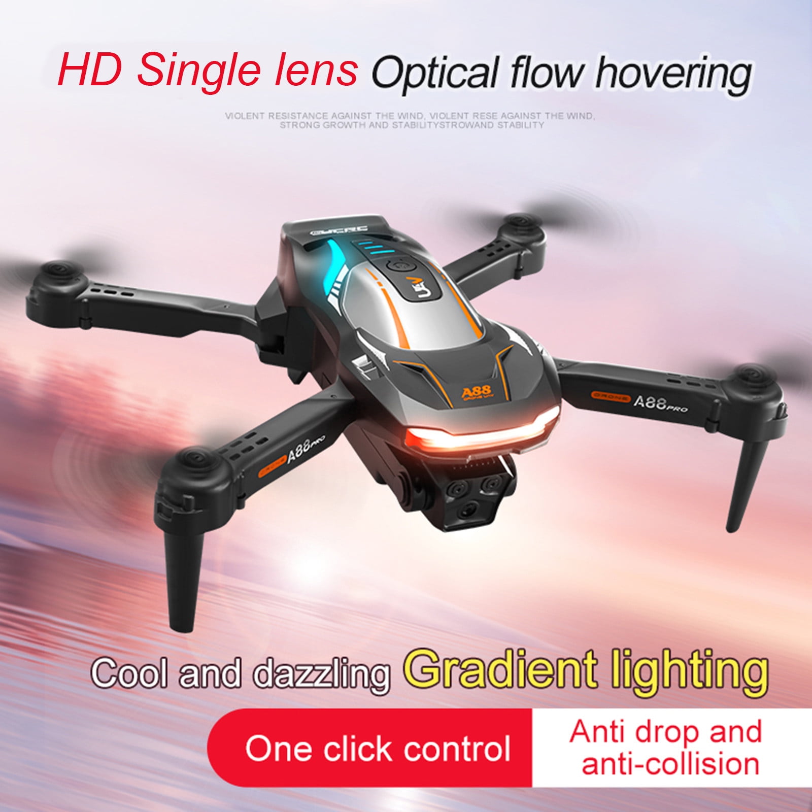 Drone with Camera for Beginners and Kids, 1080P HD FPV, Easy to Fly with Long Flight Time, 2 Batteries and Carrying Case