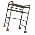 thumbnail image 1 of veasfak Cat Food Can Storage Cart Metal Shelf above Litter Box Rolling Storage Stand Small, 1 of 9