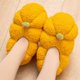 thumbnail image 2 of Zapatos de casa antideslizantes de felpa cálida de Slippers Creative Pumpkin, 2 of 3
