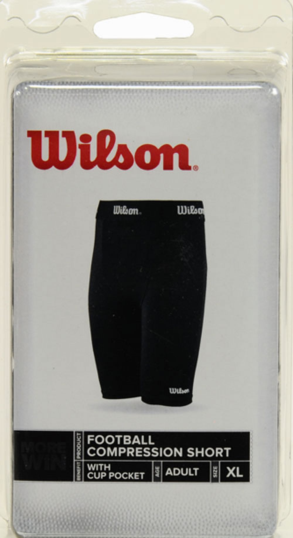 Wilson Adult Football Compression Shorts - image 2 of 2