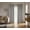 Gray, variant on SUNSHIELD ATELIER SAN MARCO 100% Blackout Curtains for Living Spaces, Single Curtain Grommet, 50” x 84”, Gray