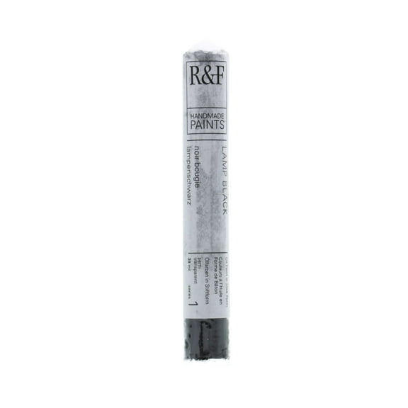 R&F Handmade Paints Pigment Stick, 38ml, Lamp Black