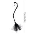 thumbnail image 3 of 38.2 Inch Witch Broom with Ribbon, Halloween Decoration Party Favor Photo Booth Accessories, 3 of 6