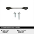 thumbnail image 2 of Amerock Everyday Basics Ravino Cabinet Pull 3 in. Matte Black 1 pk, 2 of 4