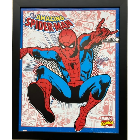 Marvel "The Amazing Spider-Man" Framed Mini Poster Art Generic